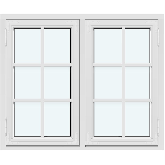 Historic-Style Two-Sash Outward-Opening Casement Window