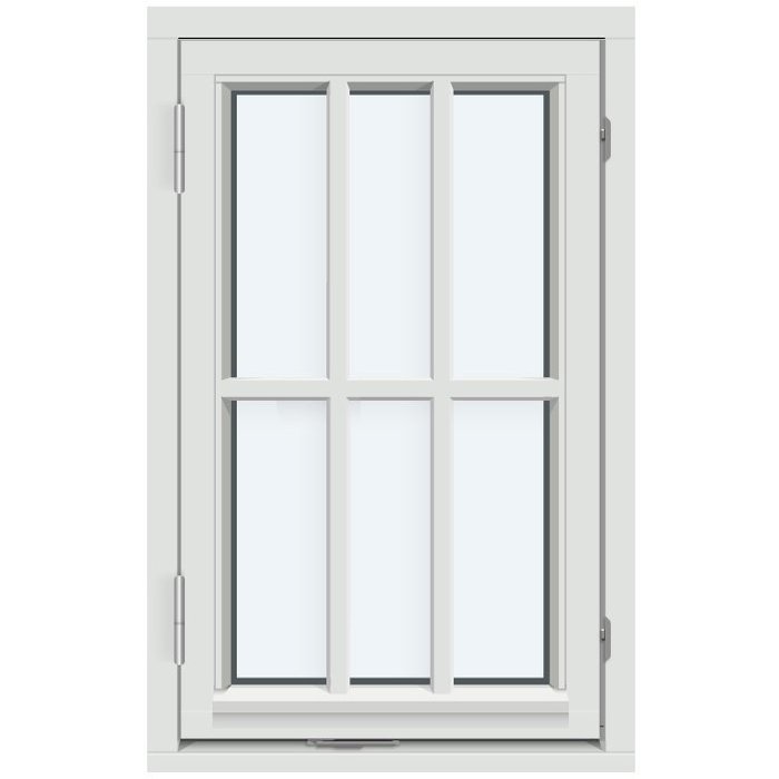 Single-Sash Outward-Opening Casement Window