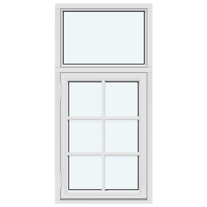 Historic-Style Kombi Outward-Opening Casement Window