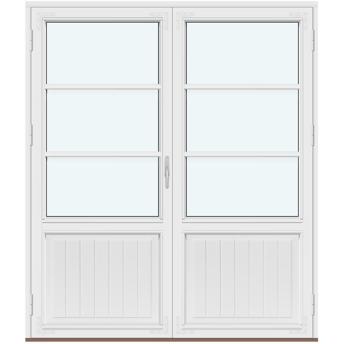 Historic-Style Two-Panel Outswing Patio Doors