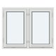 Two-Sash Outward-Opening Casement Window