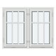 Two-Sash Outward-Opening Casement Window