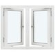 Two-Sash Outward-Opening Casement Window