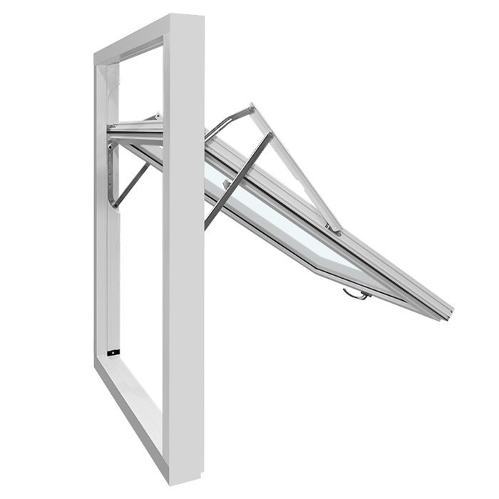 EI30 Fire-Rated Outward-Opening Pivot Window