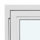 EI30 Fire-Rated Outward-Opening Pivot Window