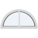 Fixed Window with 1 Vertical Decorative Bar