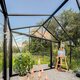 Greenhouses made of aluminum