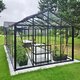Greenhouses made of aluminum