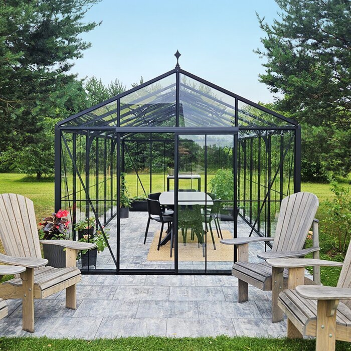 Greenhouses made of aluminum