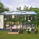 Greenhouses made of aluminum