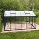 Greenhouses made of aluminum
