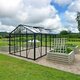 Greenhouses made of aluminum