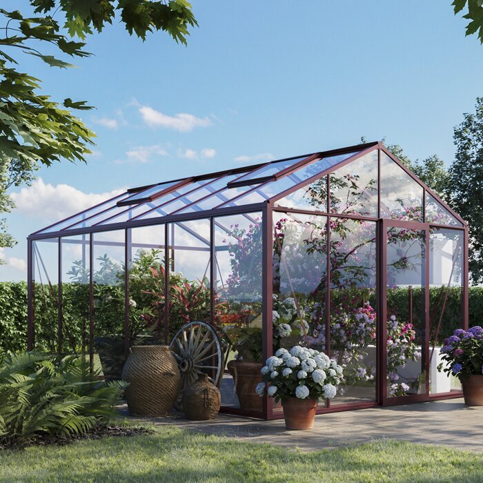 Greenhouses made of aluminum