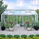 Greenhouses made of aluminum