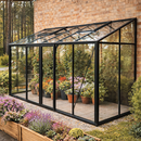 Aluminum - Lean-To Greenhouse