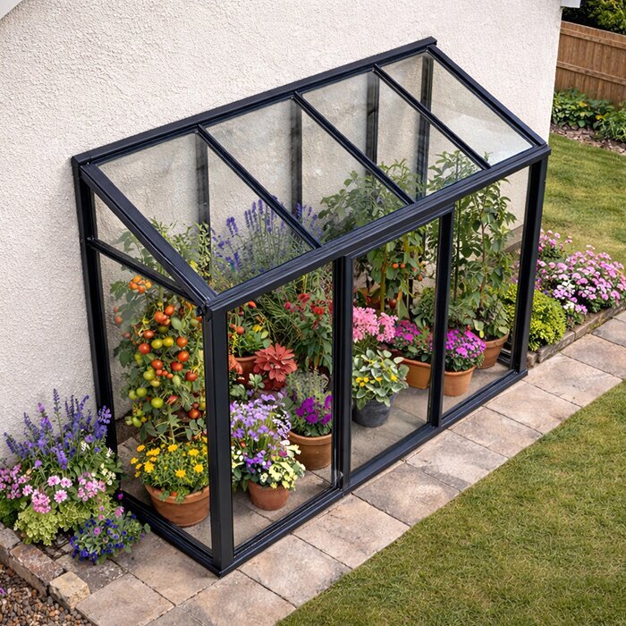 Mini wall greenhouse