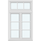 Two-Sash Inward-Opening Window