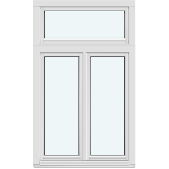 Two-Sash Inward-Opening Window