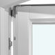 Two-Sash Inward-Opening Window
