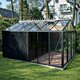Aluminum Greenhouses with Storage Space