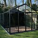 Aluminum Greenhouses with Storage Space
