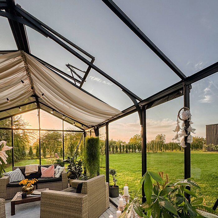 Greenhouses made of aluminum limited edition