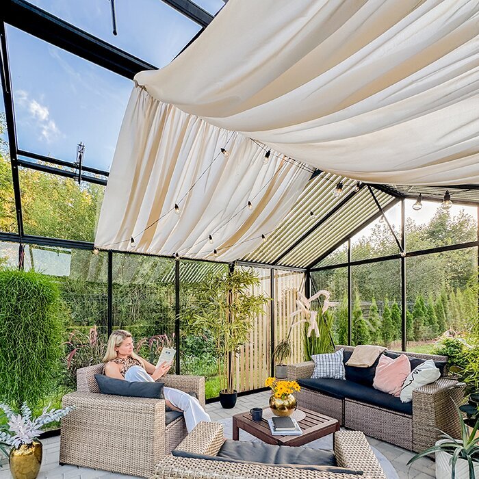 Greenhouses made of aluminum limited edition