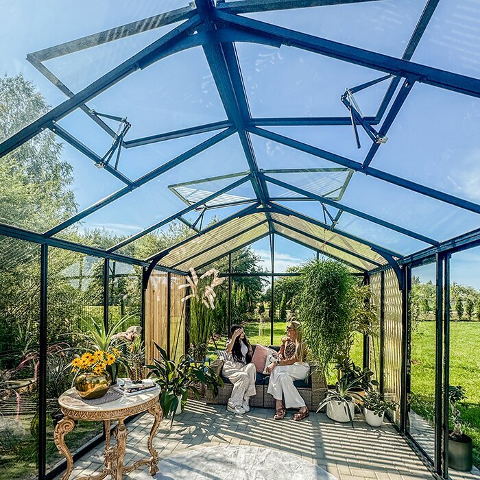 Greenhouses made of aluminum limited edition