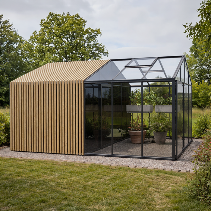 Aluminum Greenhouses with Storage Space Limited edition