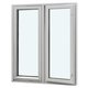 Two-Sash Outward-Opening Vertical Pivot Window