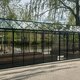 Large backyard greenhouse