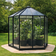 Bloomcabin Hexagon Greenhouse – Six-Sided Elegance for Your Backyard