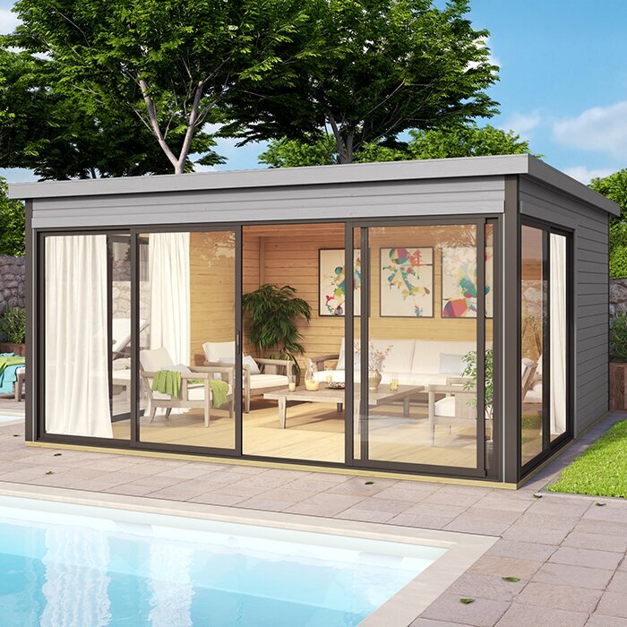 Modern Wooden Garden House – Verdana "2"