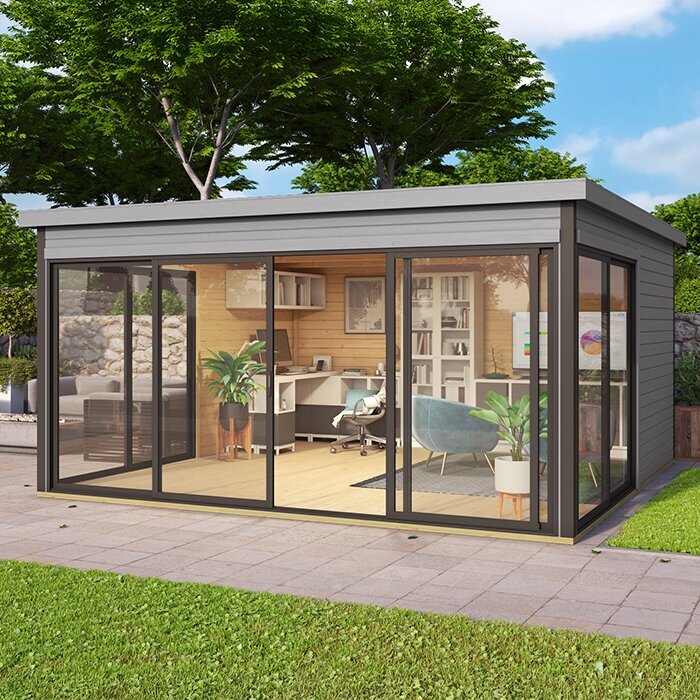 Modern Wooden Garden House – Verdana "2"